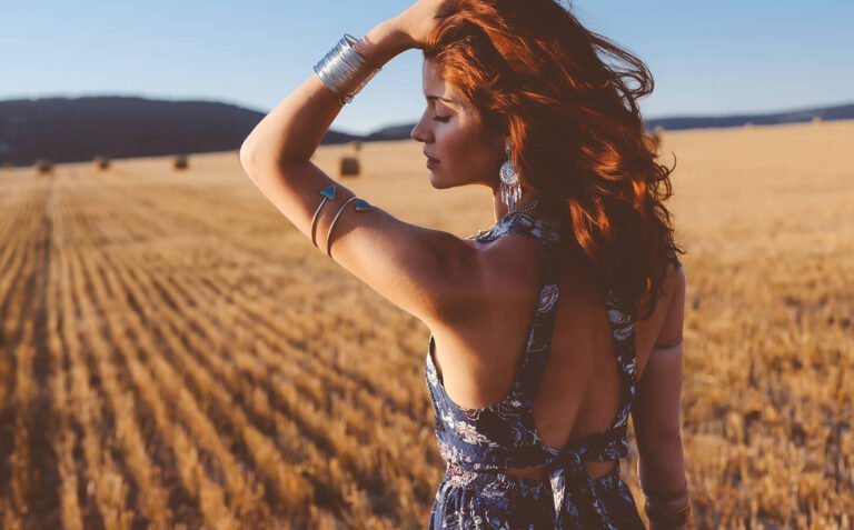 The New Gucci Dresses Modeled by Andreea Martini are Awe-Inspiring