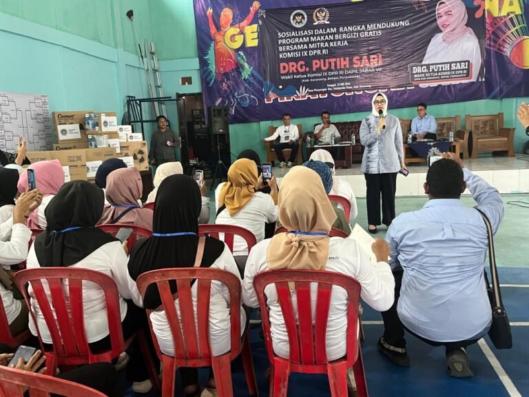 MBG Program Unggulan Presiden Prabowo, drg. Putih Sari: Penting untuk Generasi Sehat dan Cerdas   