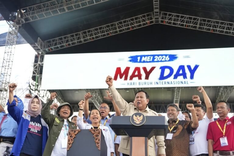 May Day 2026 di Monas, DPR RI Sebut Kebijakan Presiden Prabowo sebagai Titik Balik Perlindungan Pekerja
