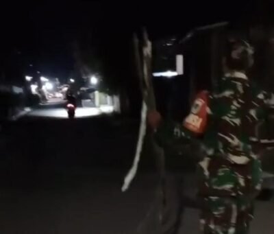  Aksi Cepat Babinsa Koramil 0407/Jatisari Cegah Penyerangan ke Permukiman Warga   