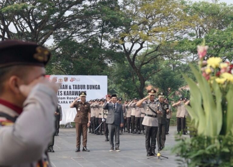 Bupati Aep Hadiri Ziarah dan Tabur Bunga HUT Bhayangkara ke-80, Tegaskan Semangat Kepahlawanan sebagai Fondasi Pengabdian kepada Masyarakat   