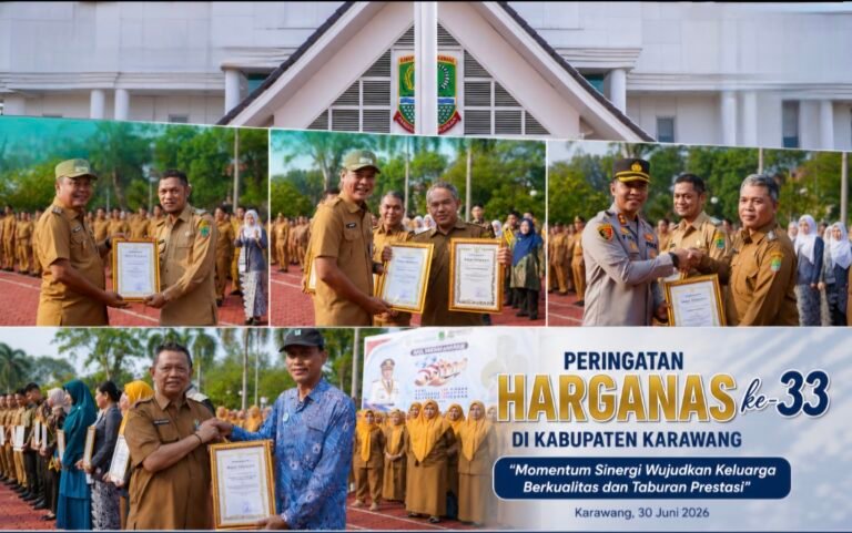 Peringatan Harganas ke-33 di Karawang, Momentum Perkuat Sinergi Mewujudkan Keluarga Berkualitas dan Generasi Berprestasi   