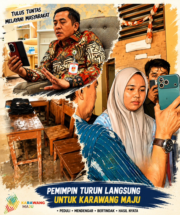 Instruksi Bupati Aep Langsung Ditindaklanjuti, Disdikbud Karawang Gerak Cepat Tinjau SDN Cicinde Utara II yang Atapnya Ambruk   