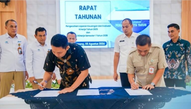 Dividen Perumdam Tirta Tarum Tembus Rp9,49 Miliar, Bupati Aep Tekankan Perluasan Layanan Air Bersih untuk Masyarakat Karawang
