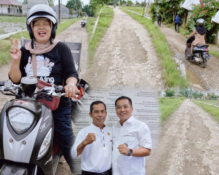 Demi Kelancaran Petani dan Pedagang, H. Karsim Mohon Bupati Aep Tuntaskan Jalan Penghubung Dua Kecamatan