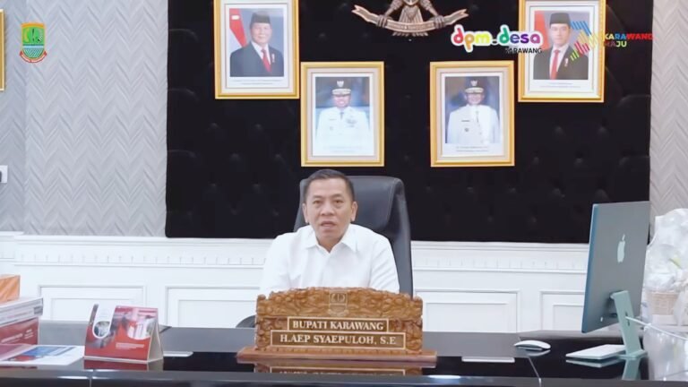 Pilkades Digital 2026, Bupati Aep Ingin Demokrasi Desa Karawang Semakin Berintegritas   