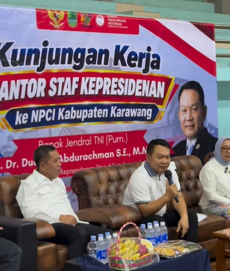 Kepala Staf Kepresidenan Puji Karawang: Penyandang Disabilitas Diberi Kesempatan yang Setara